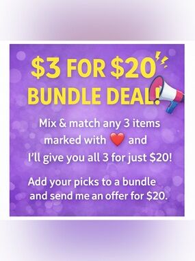 ❤️ 3 for C$20 Bundle Deal ❤️